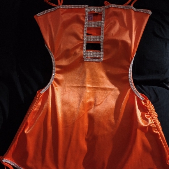 (Sold) Dolls Kill x Yung Reaper Juicy Rhinestone Dress - Picture 2 of 7